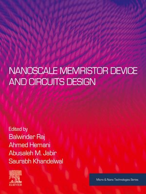 cover image of Nanoscale Memristor Device and Circuits Design